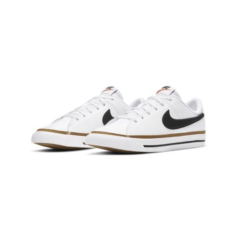 NIKE 耐吉 Court Legacy 白咖啡 GS 復古 舒適 休閒鞋 大童鞋 DA5380-102