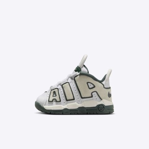 NIKE 耐吉 Nike Air More Uptempo KI TD [FQ1936-100] 小童 休閒鞋 復古 大AIR 白 綠