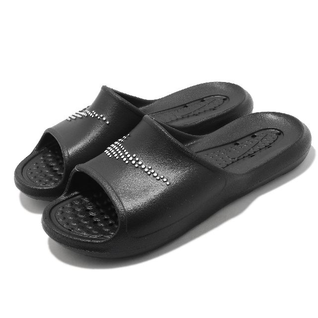 NIKE 耐吉  拖鞋 Victori One Shwer 套腳 女鞋 基本款 簡約 大logo 夏日 輕便穿搭 黑 白 CZ7836001 CZ7836-001