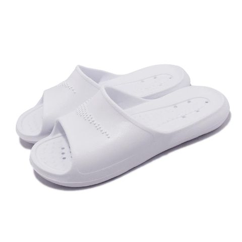 NIKE 耐吉 拖鞋 Wmns Victori One Shwer Slide 女鞋 白 全白 運動 防水 快乾 CZ7836-100