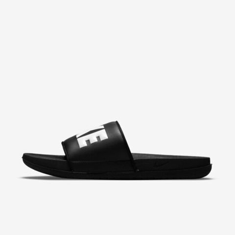 Nike Wmns Offcourt Slide [BQ4632-010] 男女 涼拖鞋 經典 休閒 舒適 輕便 黑白