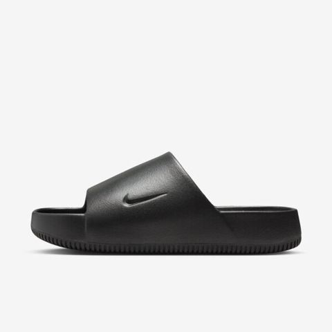Nike Calm Slide [FD4116-001] 男女 涼拖鞋 休閒 舒適 快乾 夏天 泳池 止滑 簡約 黑