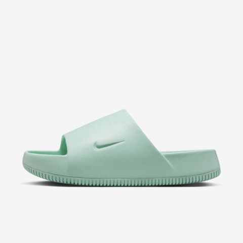 Nike W Calm Slide [DX4816-300] 女 涼拖鞋 麵包拖鞋 休閒 厚底 舒適 緩震 防水 綠