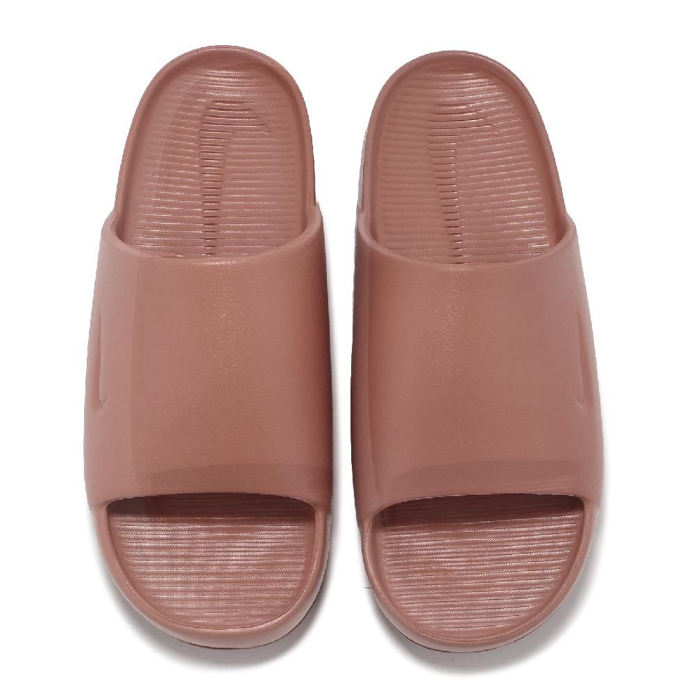 NIKE 耐吉   拖鞋 Wmns Calm Slide 女鞋 男鞋 磚橘色 微厚底 踩屎感 DX4816-202