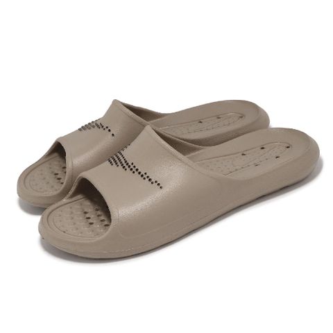 Nike 耐吉 涼拖鞋 Victori One Shower Slide 男鞋 女鞋 卡其 黑 一體式 排水 防滑 CZ5478-200