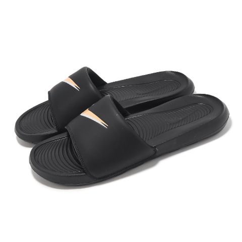 NIKE 耐吉 涼拖鞋 Victori One Slide SWSH 男鞋 女鞋 黑 緩衝 防滑 拖鞋 一片拖 FZ1395-001