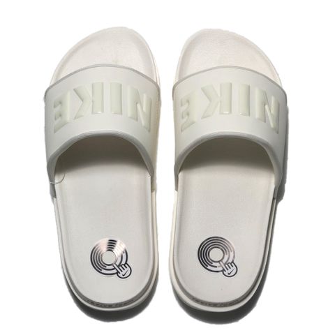 NIKE 耐吉 拖鞋 OFFCOURT SLIDE 米白 立體 運動拖鞋 女 BQ4632-111