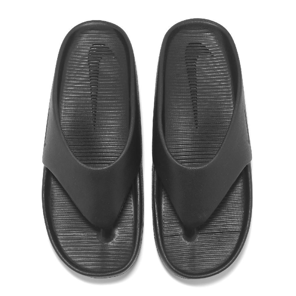 NIKE 耐吉   夾腳拖 Calm Flip Flop 男鞋 女鞋 黑 涼拖鞋 拖鞋 微厚底 踩屎感 FD4119-001