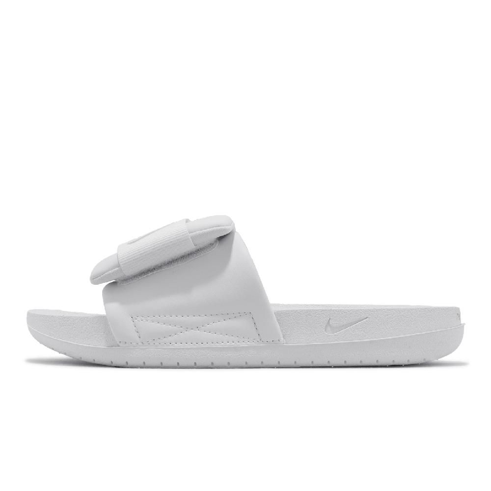 NIKE 耐吉   拖鞋 Wmns Offcourt Adjust Slide 女鞋 男鞋 白 全白 魔鬼氈 泡棉 Q彈 DV1033-101