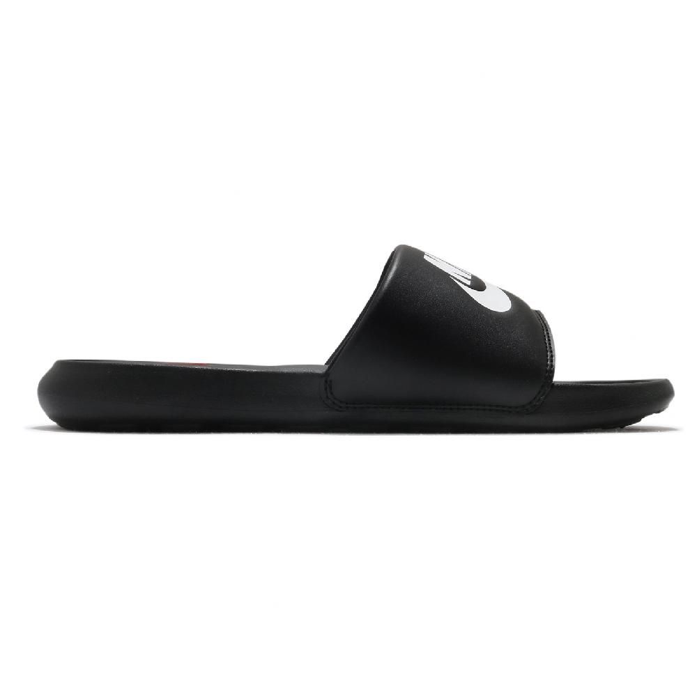 NIKE 耐吉   拖鞋 Victori One Slide 男鞋 女鞋 黑 白 大Logo 輕便 套腳 一片拖 情侶拖 CN9675-002