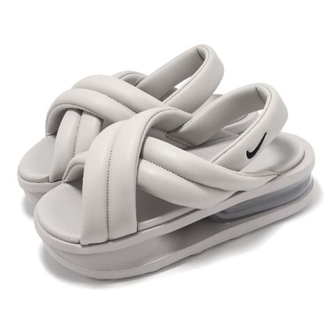 NIKE 耐吉 涼鞋 Wmns Air Max ISLA Sandal 女鞋 灰 緩衝 支撐 厚底 涼拖鞋 HJ7191-014