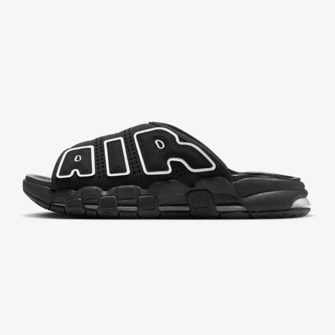 NIKE 耐吉 Air More Uptempo Slide DV2132-001 男 涼拖鞋 運動 氣墊 夏日 海灘 黑