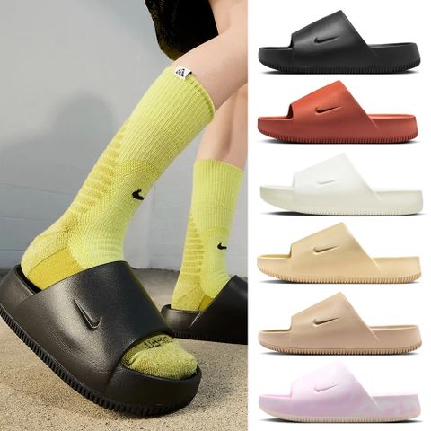 NIKE 耐吉 男女 CALM SLIDE 拖鞋