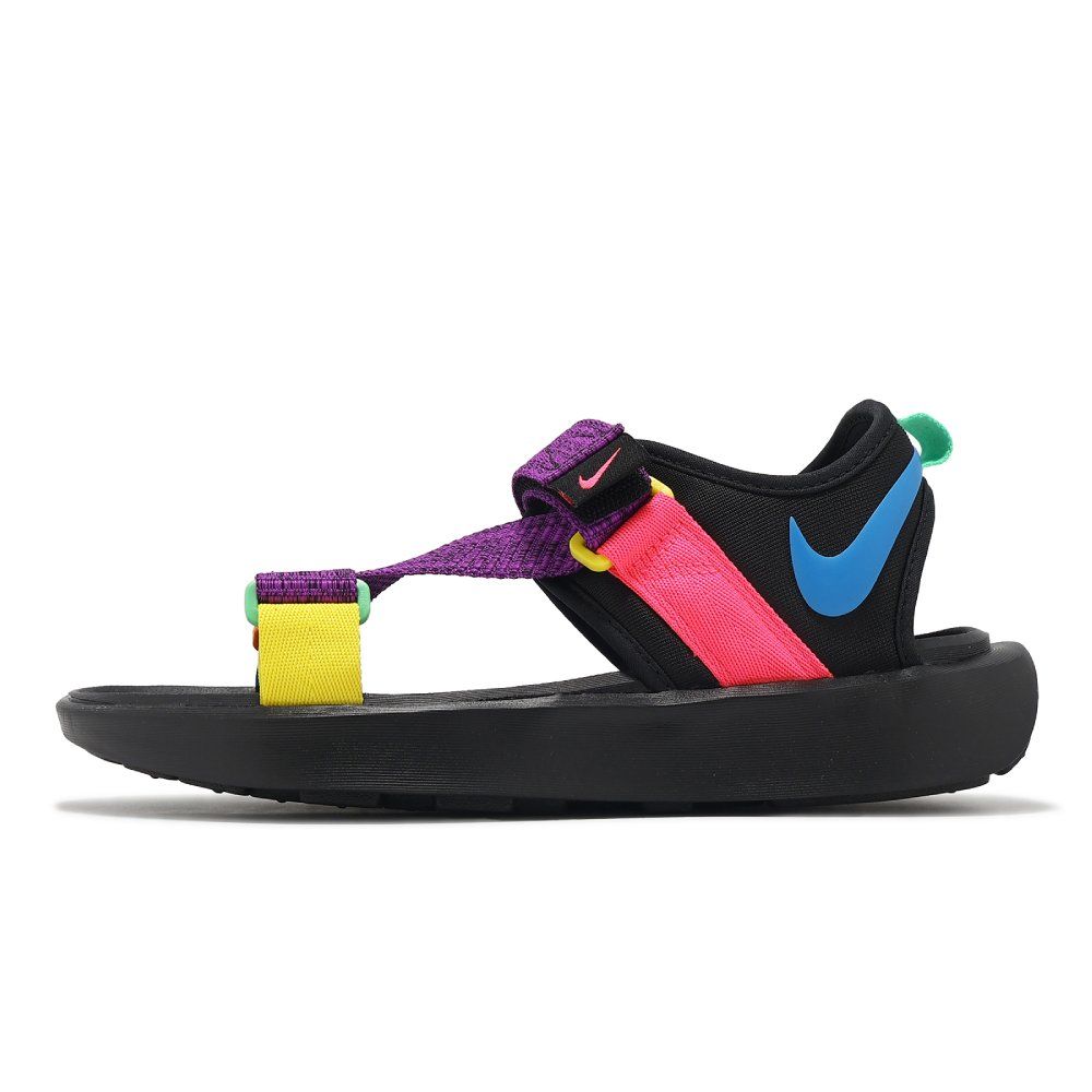 NIKE 耐吉 Nike 耐吉 涼鞋 Vista Sandal 男鞋 藍 紫 魔鬼氈 緩衝 涼拖鞋 FN9327-040