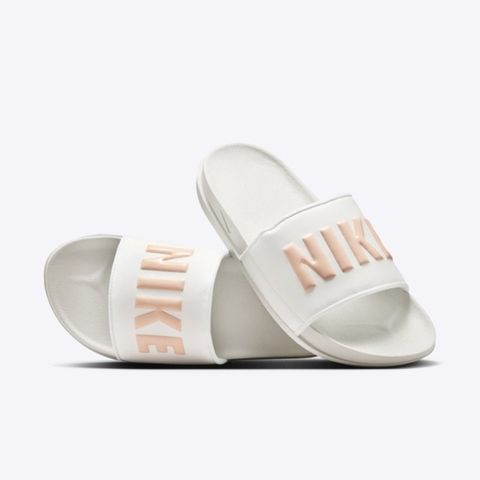 NIKE 耐吉 Nike Wmns Offcourt Slide [BQ4632-112] 女 涼拖鞋 經典 休閒 舒適 輕便 米白