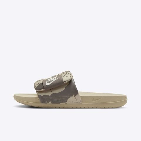 NIKE 耐吉 Nike Offcourt Adjust Slide PR [HF1438-200] 男 涼拖鞋 休閒 魔鬼氈 迷彩 棕