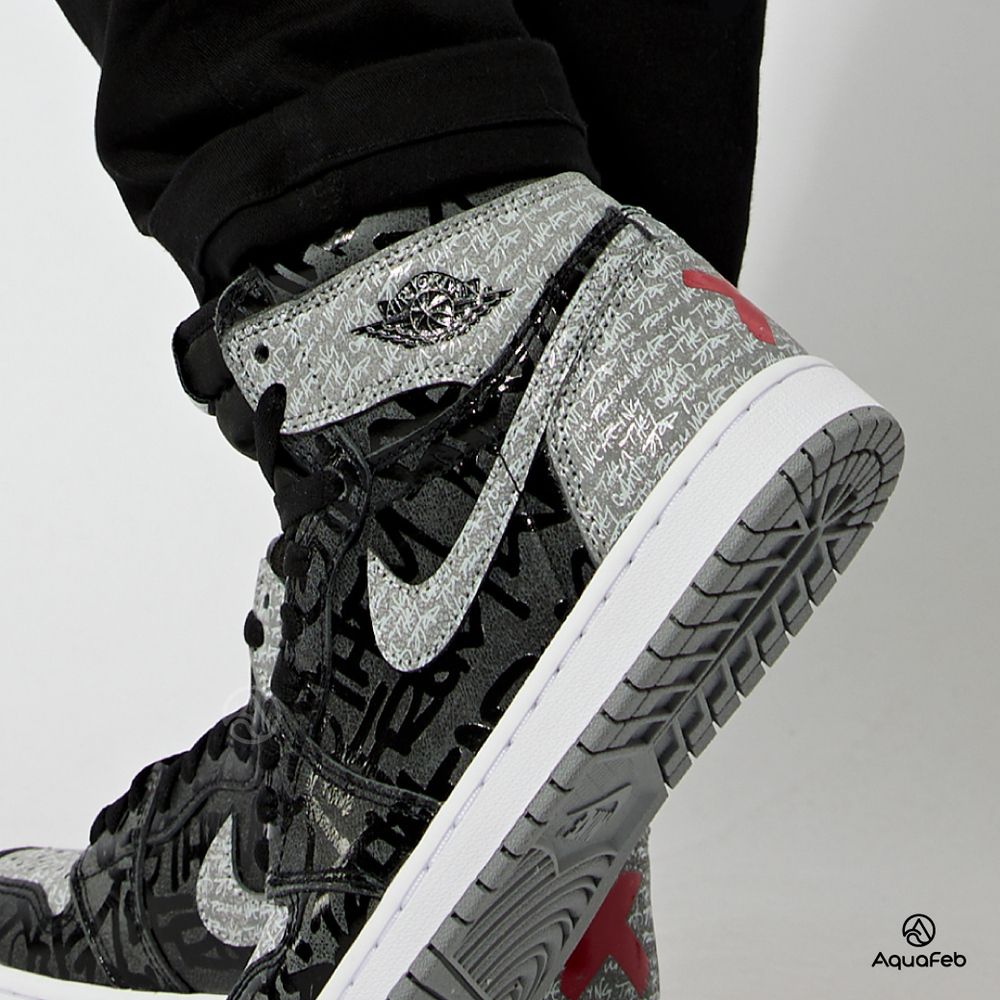 Nike Jordan 1 Retro High OG Rebellionaire 男鞋AJ1 黑色籃球鞋休閒鞋