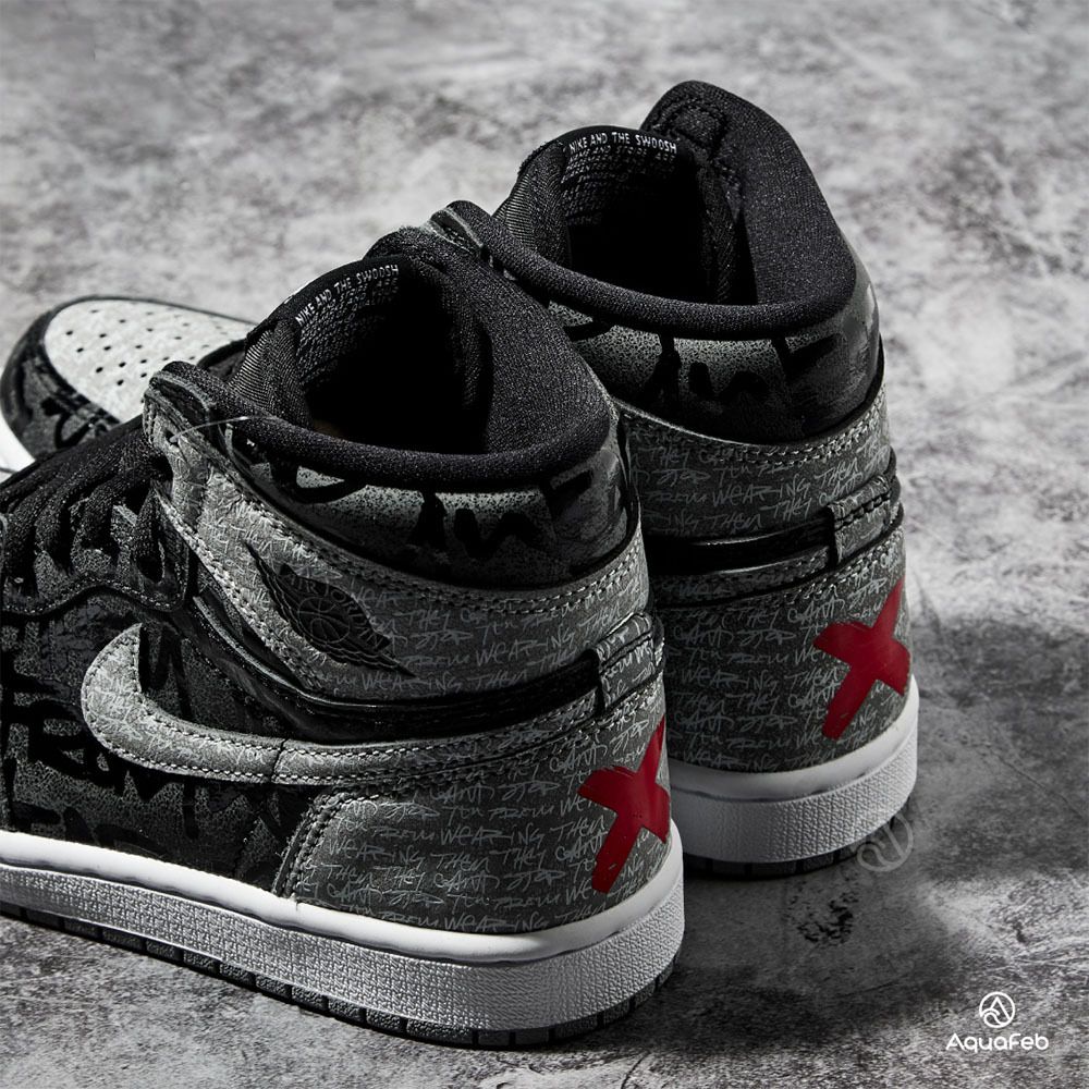 Nike Jordan 1 Retro High OG Rebellionaire 男鞋AJ1 黑色籃球鞋休閒鞋