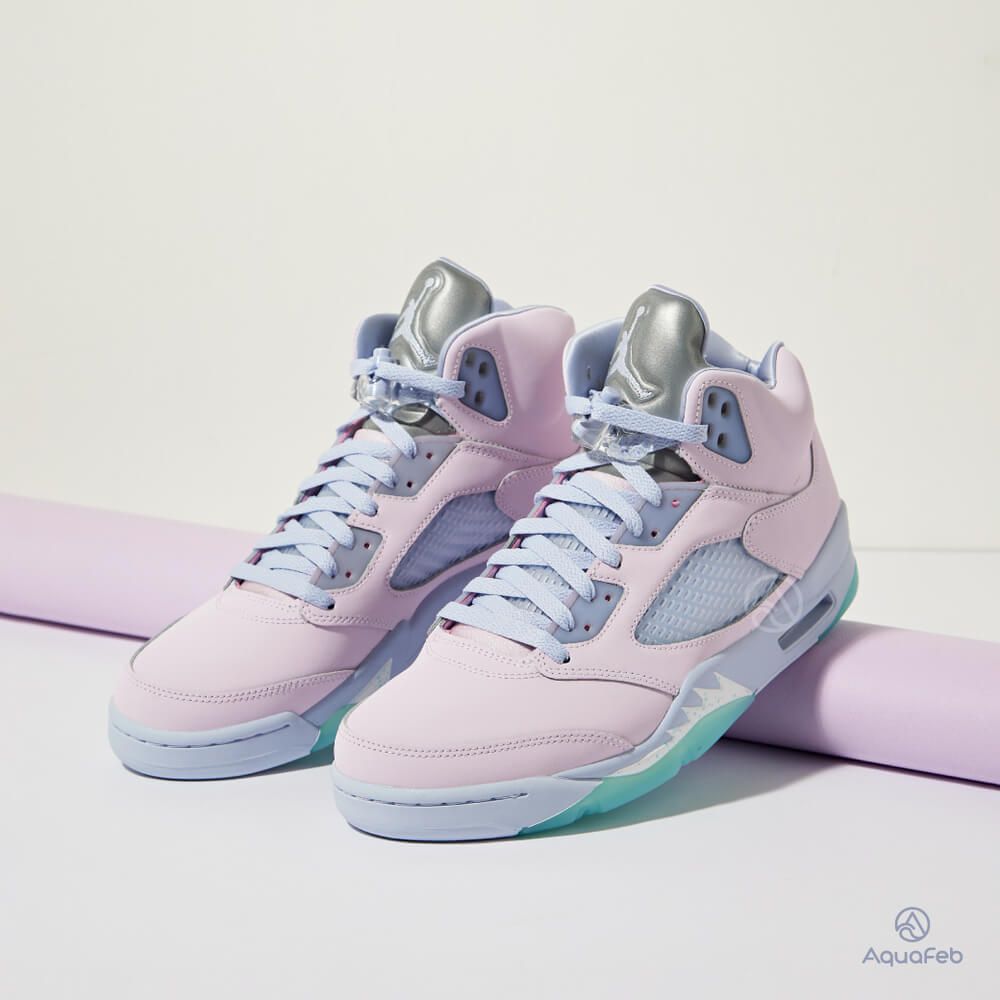 Nike Air Jordan 5 Retro SE 男鞋藍色紫色喬丹AJ5 籃球鞋DV0562-600