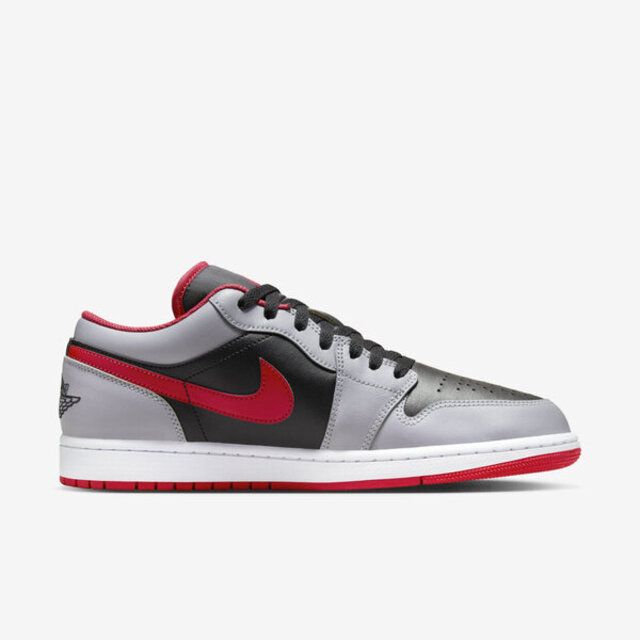 NIKE 耐吉  Air Jordan 1 Low 553558-060 男 休閒鞋 運動 喬丹 AJ1 低筒 穿搭 煙灰紅