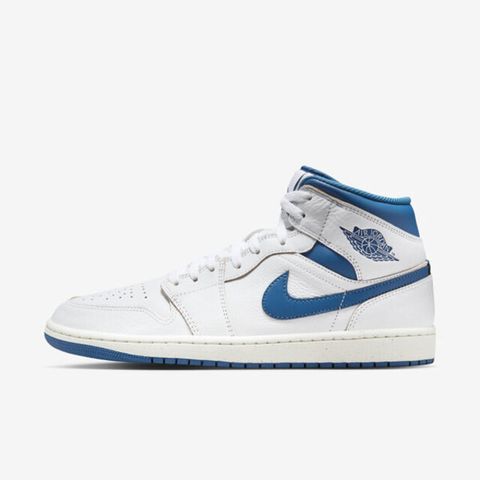 NIKE 耐吉 Air Jordan 1 Mid SE FN5215-141 男 休閒鞋 運動 喬丹 復古 球鞋 工業藍