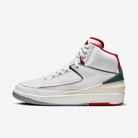 NIKE 耐吉 Nike Air Jordan 2 Retro [DR8884-101] 男 休閒鞋 運動 復古 球鞋 AJ2 白紅