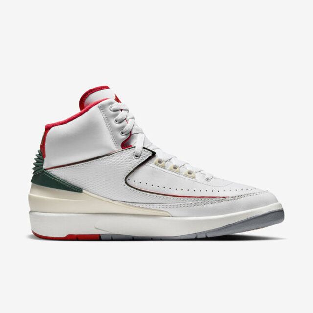 NIKE 耐吉 Nike Air Jordan 2 Retro [DR8884-101] 男 休閒鞋 運動 復古 球鞋 AJ2 白紅