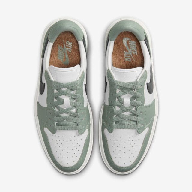 NIKE 耐吉 Nike Wmns Air Jordan 1 Elevate Low [DH7004-300] 女 休閒鞋 厚底 綠白黑