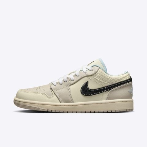 NIKE 耐吉 Nike Wmns Air Jordan 1 Low SE HQ3440-101 女 休閒鞋 運動 低筒 編織 奶油