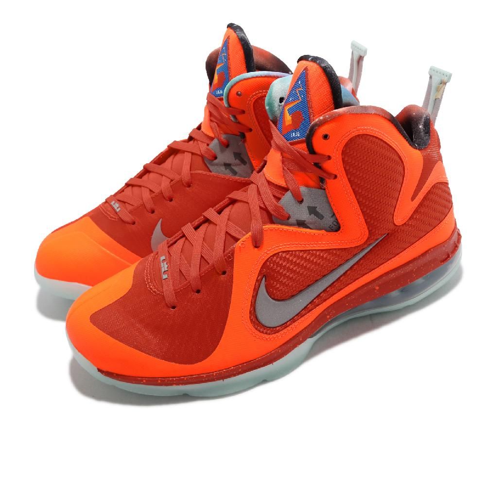 Nike 籃球鞋Lebron IX 9代Big Bang 男鞋明星賽籃球鞋LBJ 復刻橘銀