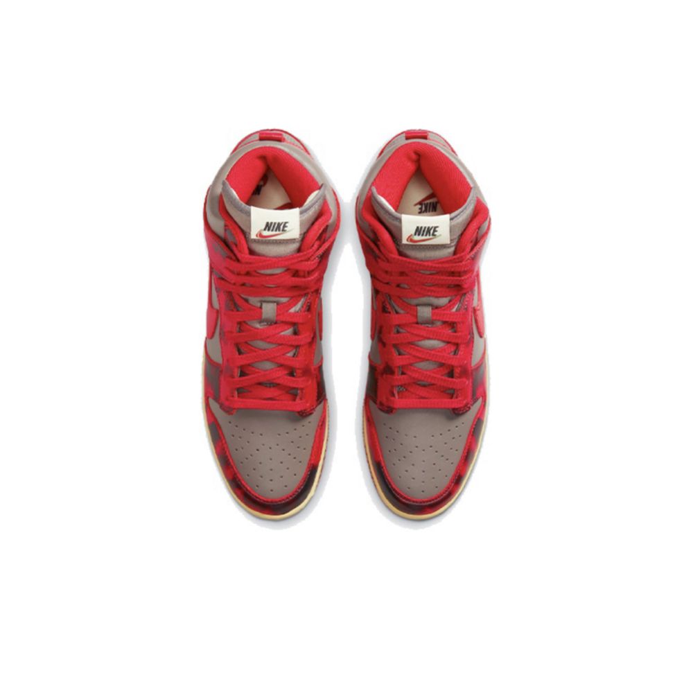 Nike Dunk High 1985 SP Red Acid Wash 渲染紅棕色DD9404-600 - PChome