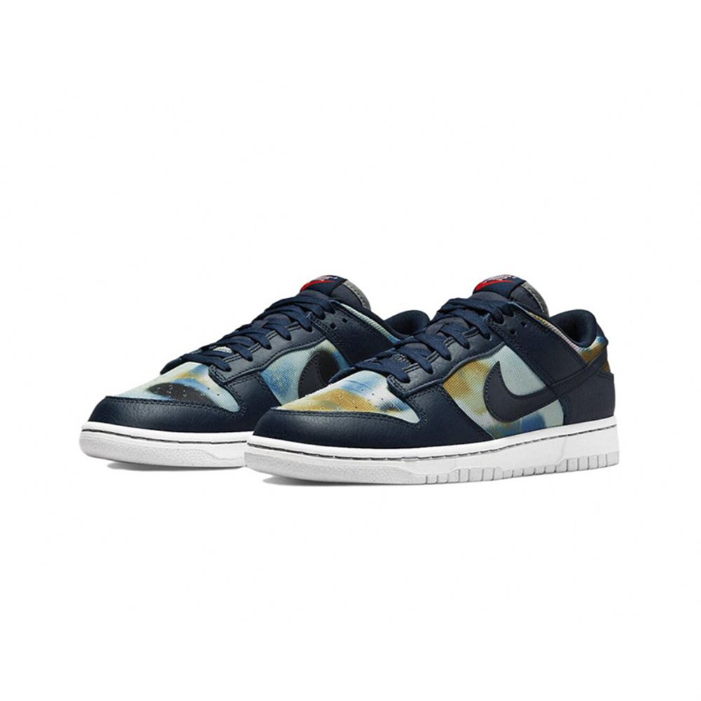 NIKE 耐吉  Dunk Low Graffiti Navy 海軍藍 噴漆 休閒鞋 DM0108-400