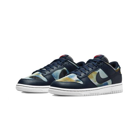 NIKE 耐吉 Dunk Low Graffiti Navy 海軍藍 噴漆 休閒鞋 DM0108-400