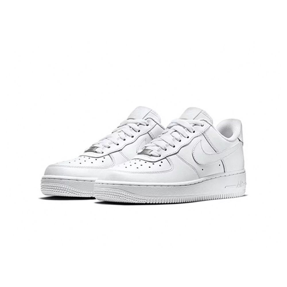 NIKE 耐吉 Air Force 1 全白 經典款 休閒鞋 男鞋 CW2288-111