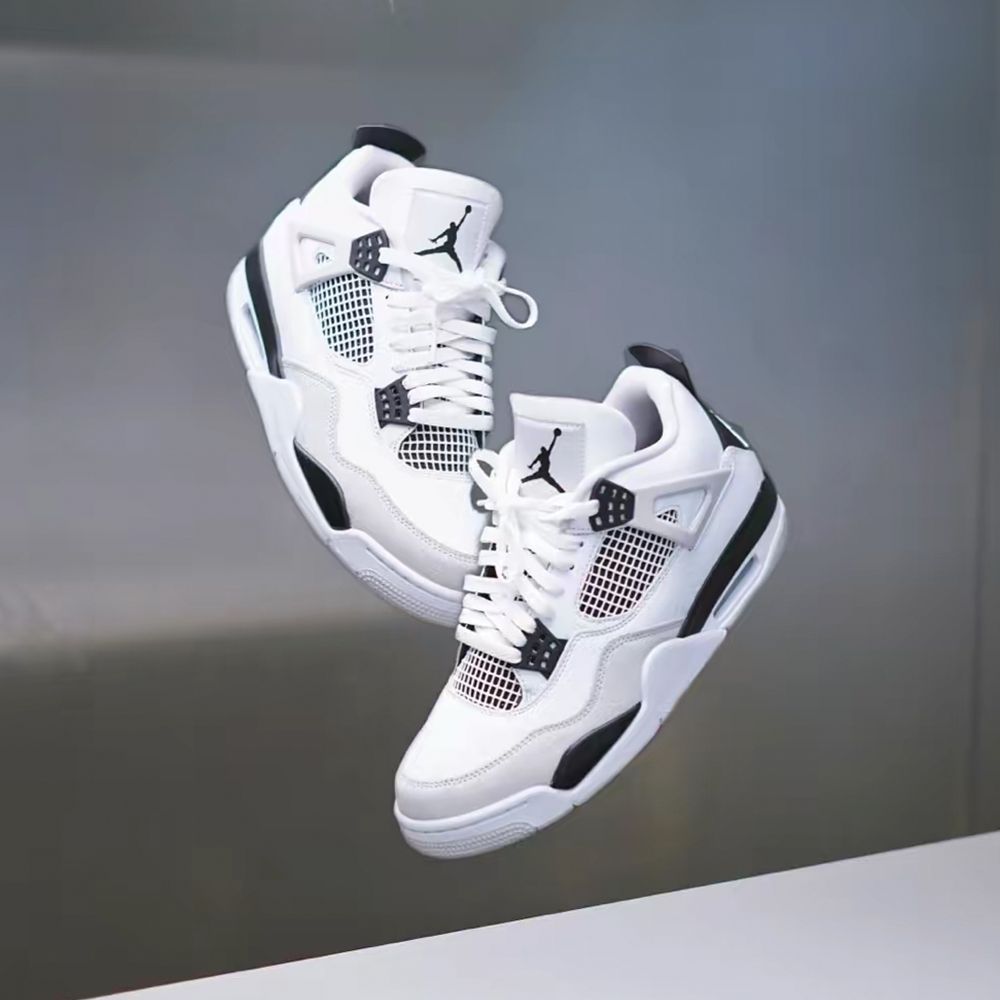 Air Jordan 4 Retro Military Black 灰白水泥DH6927-111 - PChome 24h購物