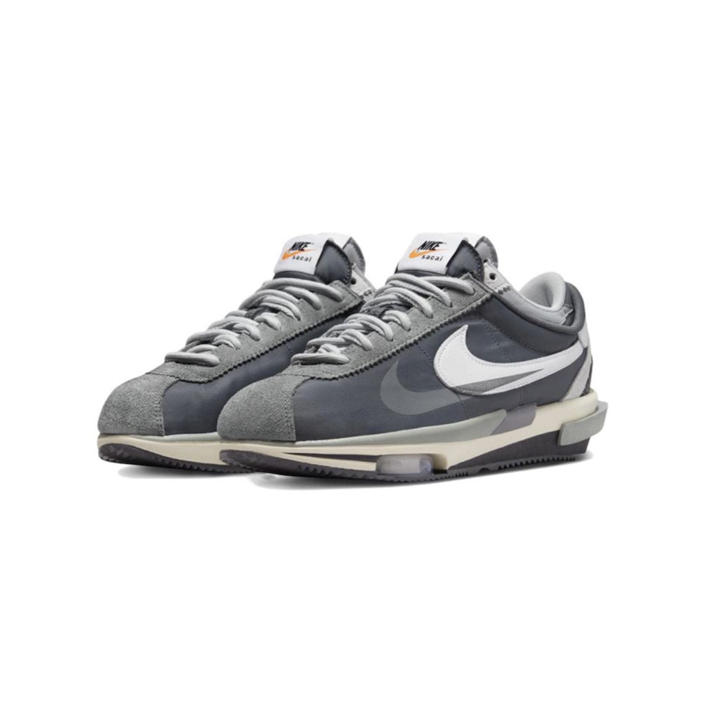 NIKE 耐吉 Sacai x  Cortez 4.0 Iron Grey 復古 鐵灰白 解構 DQ0581-001