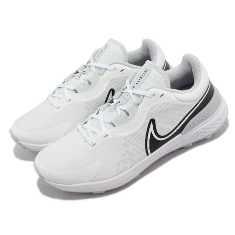 Nike 高爾夫球鞋 Infinity Pro 2 男鞋 女鞋 白 黑 寬楦 緩震 高球 運動鞋 DM8449-101