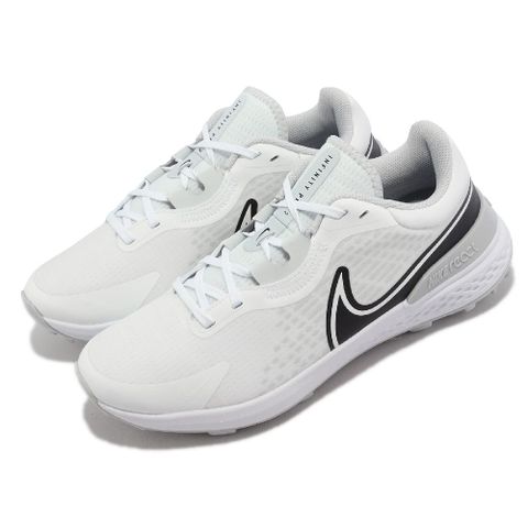 NIKE 耐吉 高爾夫球鞋 Infinity Pro 2 男鞋 女鞋 白 黑 寬楦 緩震 高球 運動鞋 DM8449-101