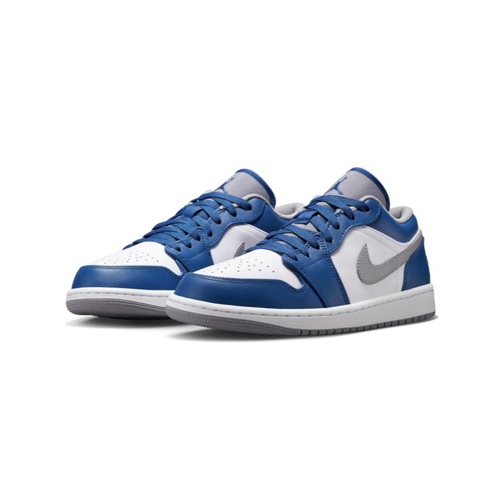 Air Jordan 1 Low True Blue 灰藍白553558-412 - PChome 24h購物