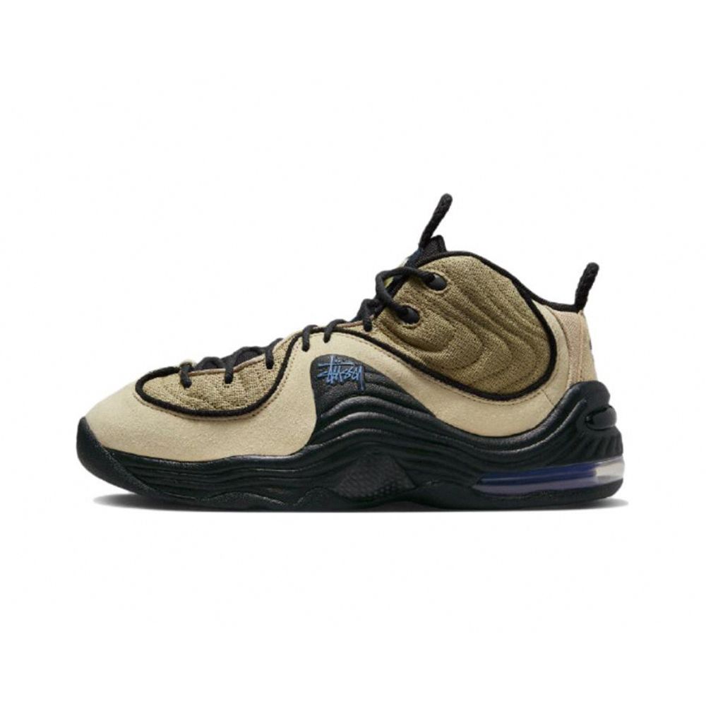 Stussy x Nike Air Penny 2 Rattan Limestone 棕褐黑DX6934-200