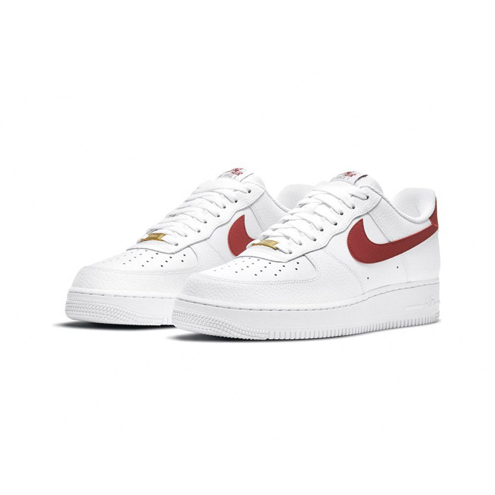 Nike Air Force 1 Low Team Red 酒紅荔枝皮CZ0326-100 - PChome 24h購物