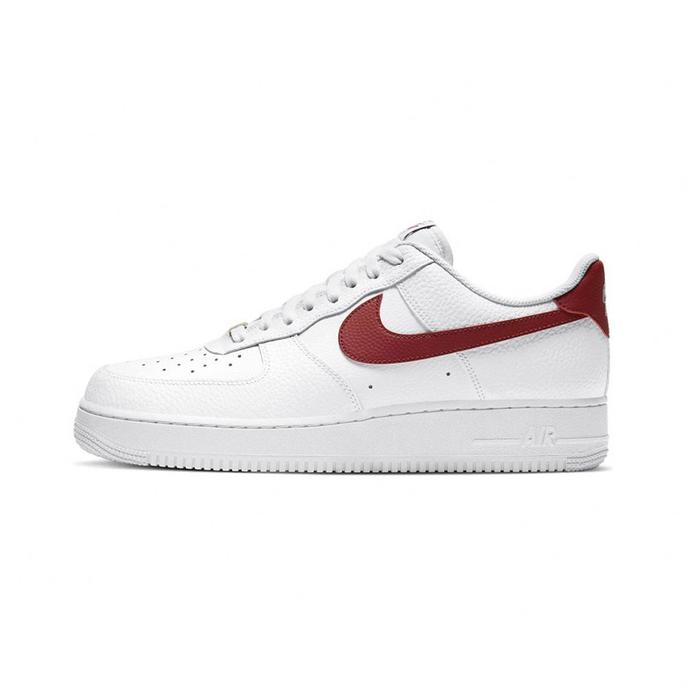 Nike Air Force 1 Low Team Red 酒紅荔枝皮CZ0326-100 - PChome