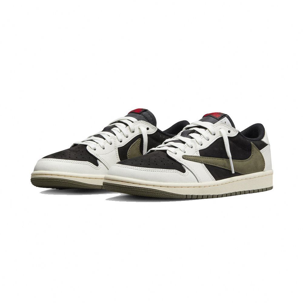 Travis Scott x Air Jordan 1 Low OG Olive 橄欖綠倒勾男款DZ4137-106