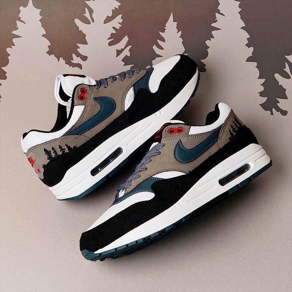 Nike Air Max 1 PRM Escape Treeline 黑森林叢林灰綠FJ0698-100