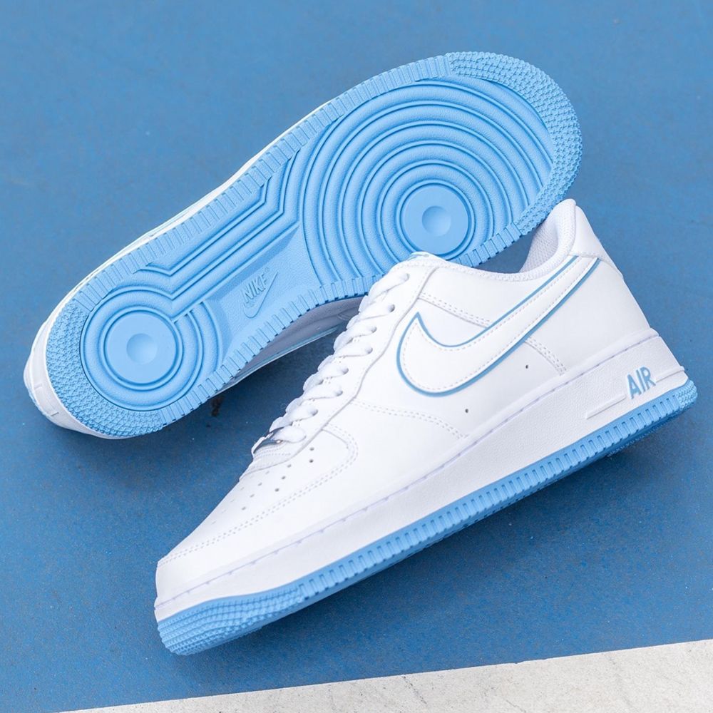 Nike Air Force 1 07 University Blue 滾邊天空藍DV0788-101 - PChome