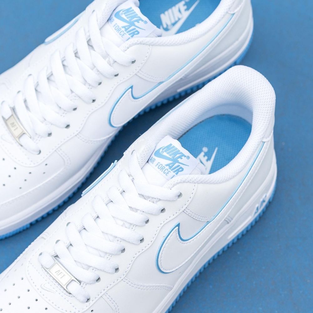 Nike Air Force 1 07 University Blue 滾邊天空藍DV0788-101 - PChome