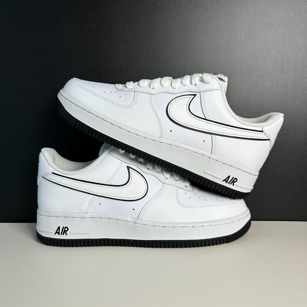 Nike Air Force 1 Low White Black 滾邊黑DV0788-103 - PChome 24h購物