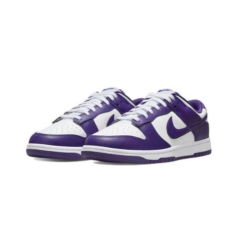 【NIKE 耐吉】Nike Dunk Low Court Purple 白紫 DD1391-104