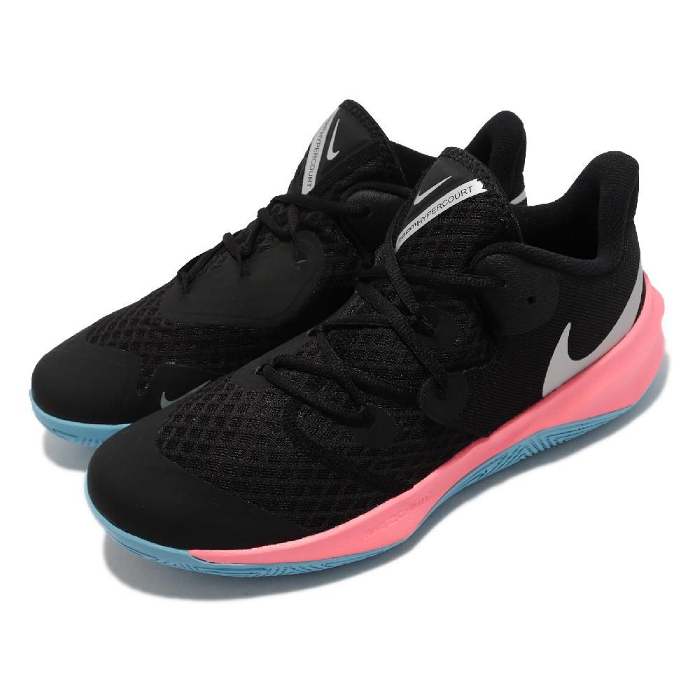 Nike 耐吉排球鞋Hyperspeed Court SE 男鞋避震包覆支撐運動訓練黑彩 