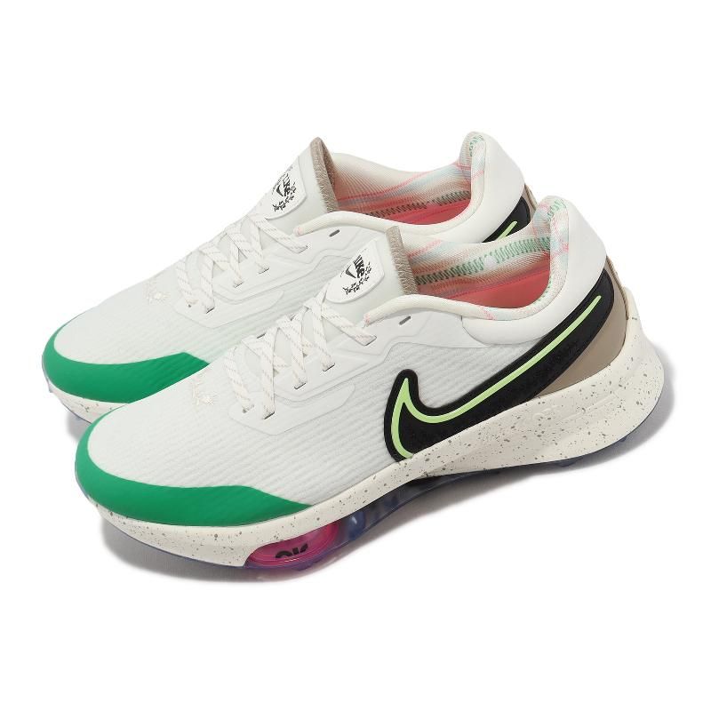 Nike 耐吉高爾夫球鞋Air Zoom Infinity Tour NXT% NRG 寬楦男鞋白活塞